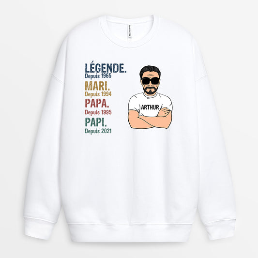 0004WFR1 sweatshirt personnalise legende papa et papy 0004w0l0b_00b421fe eeb4 48a7 8fc9 88a2756151dd