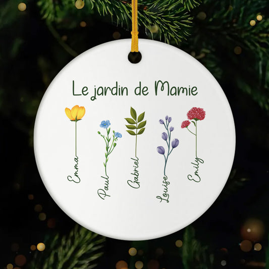 0065OFR1 ornement ceramique personnalise pour mamie le jardin de mamie 0065otl7a_211fe6a0 1a9f 408f a791 f2b7cd28d467