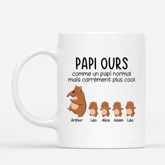 0257MFR1 mug papa ours papy ours comme normal mais plus cool personnalise_fe687650 5a2b 4741 924a 5dec5e82f9a6