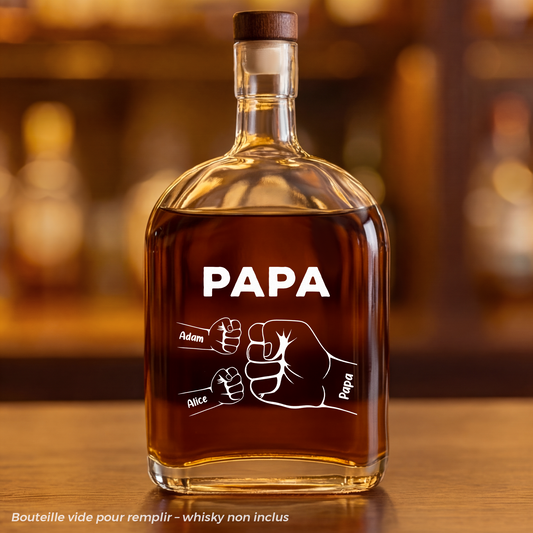 0263AFR1 cadeau papa enfant bouteille de whisky personnalisee 0263ai8f8b