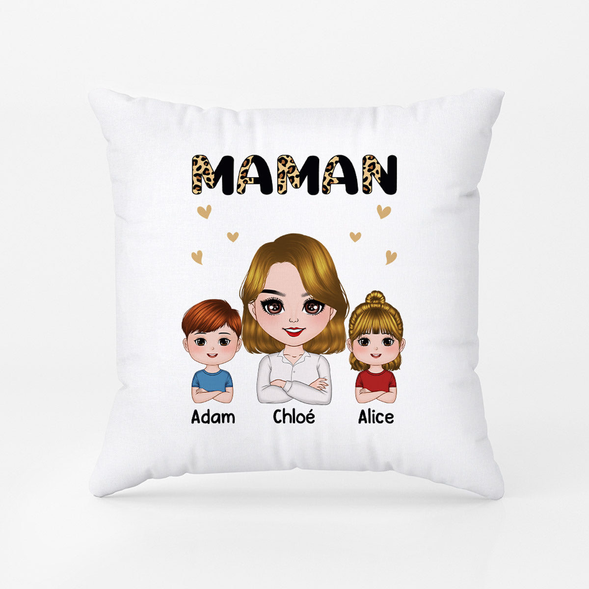 Maman Mamie - Cadeau Personnalisé | Coussin pour Mamie Maman