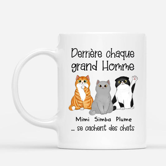 0763MFR1 Cadeau Personnalise Mug Chat Amoureux des Chats_f01759d0 3b83 4d7a b541 a68cf6b8f55a