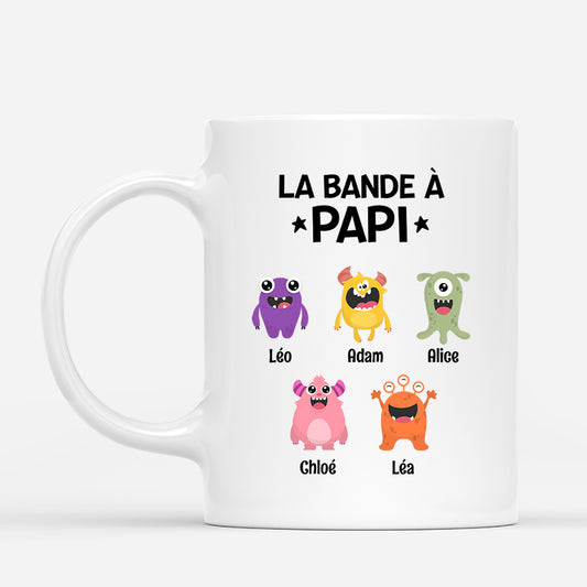 0795AFR1 Cadeau Personnalise T shirt Bande Papa Papi_bb909eb4 f1c4 4b2a 8f45 6ac24abc54db