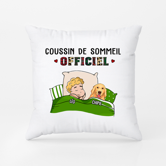 0914PFR2 coussin personnalise avec chien pyjama officiel version femme 0914p_ff31717d 3cbd 4c07 a3d0 4c4ef008bca4