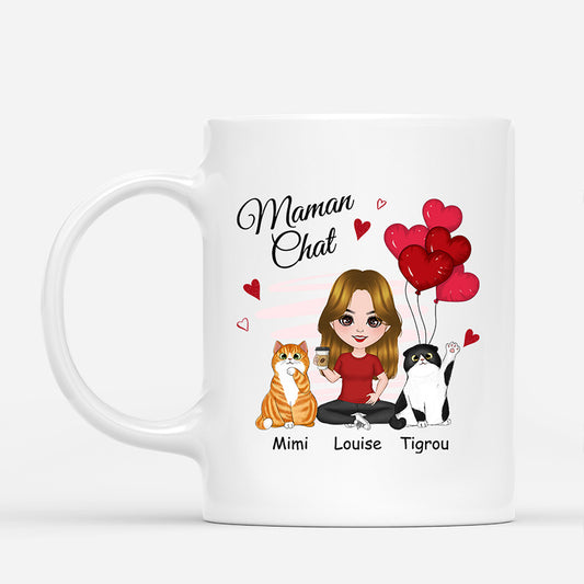0916MFR1 Cadeau Personnalise Mug Maman Chat Amoureux des Chats_b9122f40 08bb 453c a6ca 6b8aa62e803a