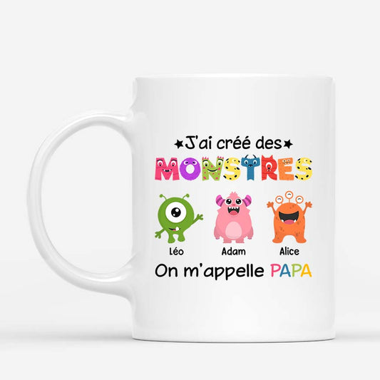 0978MFR1 Cadeau Personnalise Monstres Mug Papy Papa_6d4cbe52 6b73 4e82 a2c4 2be920a844c6