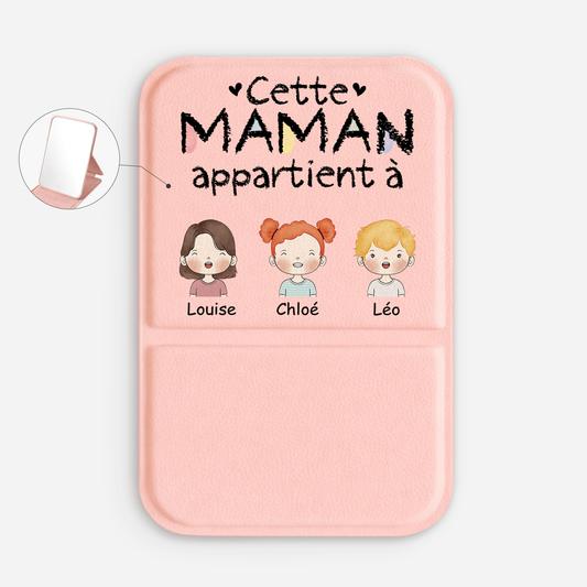0989AFR1 la bande a mamie maman miroir de poche personnalise 0989ajcr8b
