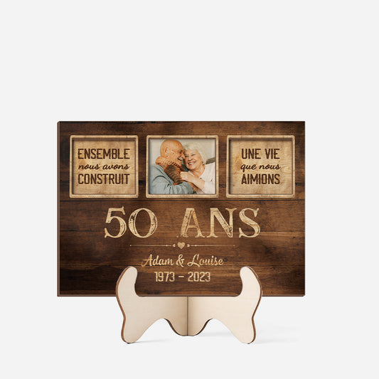 1131QFR1 plaque en bois personnalisee ensemble nous avons construit une vie que nous aimons 1131q6m5g_4824b4a1 91d2 453d 8460 a393b013052a