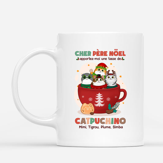 1424MFR1 mug cher pere noel apportez moi une tasse de catfe personnalise_f94af403 d1ea 4950 bb11 b3340852811a