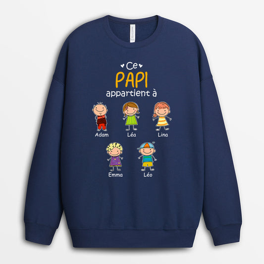 1551AFR2 t shirt ce papa papy appartient a version mingonne personnalise_3c78ed6b caf6 4326 9095 531385279bec