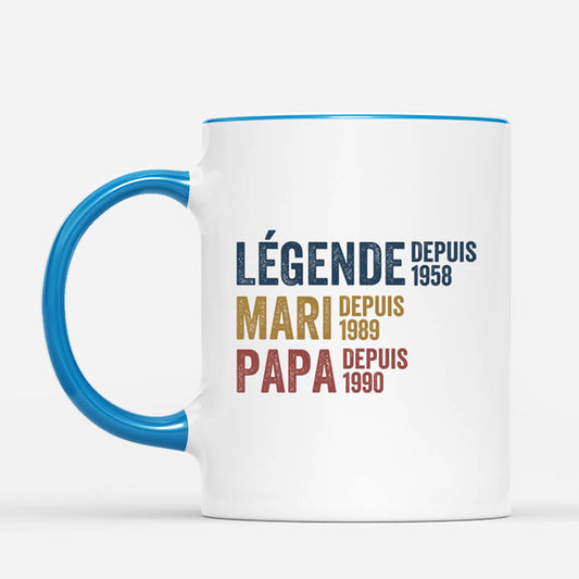 1732MFR2 mug legende mari papa papy depuis avec coeurs personnalise_1b6dafcf 4748 4930 909d 1a05a8b614c5