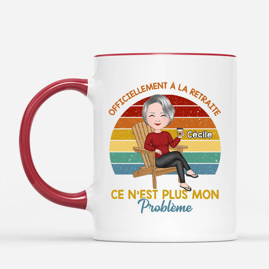 1862MFR2 mug officiellement a la retraite personnalise