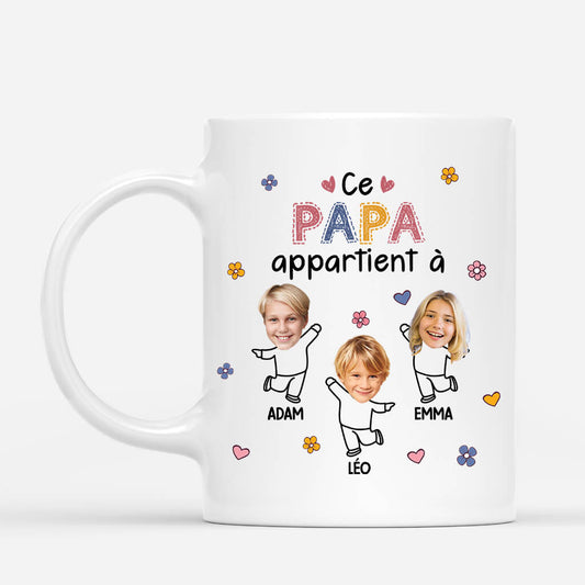 1939MFR1 mug ce papa appartient a version petite fleur personnalise_0fe36935 1bc8 4427 beaa 6a0c95d41ea3