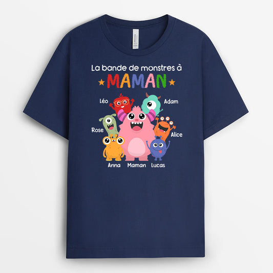 1950AFR1 t shirt la bande a mamie maman monstres personnalise