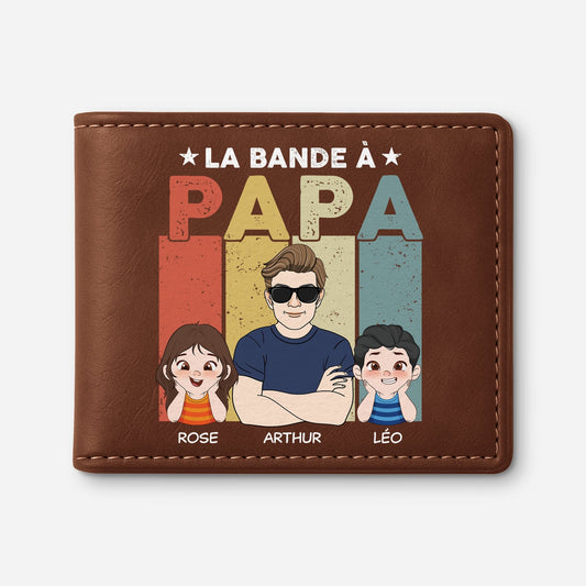 2101JFR1 portefeuille en cuir personnalise homme papa cool vintage 2101jkm8b