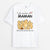 La Bande de Maman/Mamie Ours Fleurs - Cadeau Personnalisé | T-shirt pour Femme