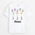 Mamie Papillons Élégants - Cadeau Personnalisé | T-shirt pour Mamie
