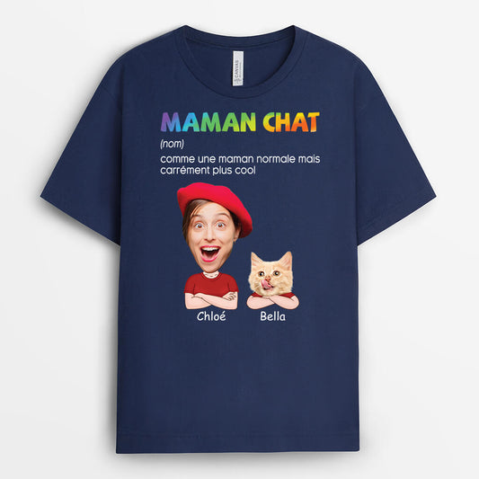 2355AFR2 t shirt papa chat maman chat plus cool personnalise_f124bf77 a552 448e a69f f2721ea6123a