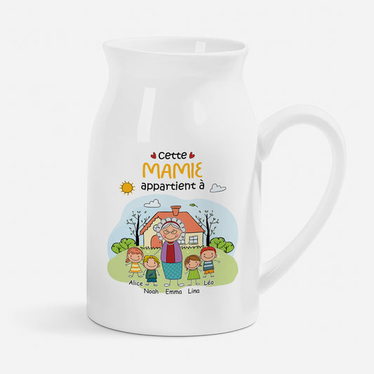 2361OFR1 cette jolie maman mamie appartient a vase personnalise 2361o6p5a_d151862b 546d 466f b01a a974f39d616e