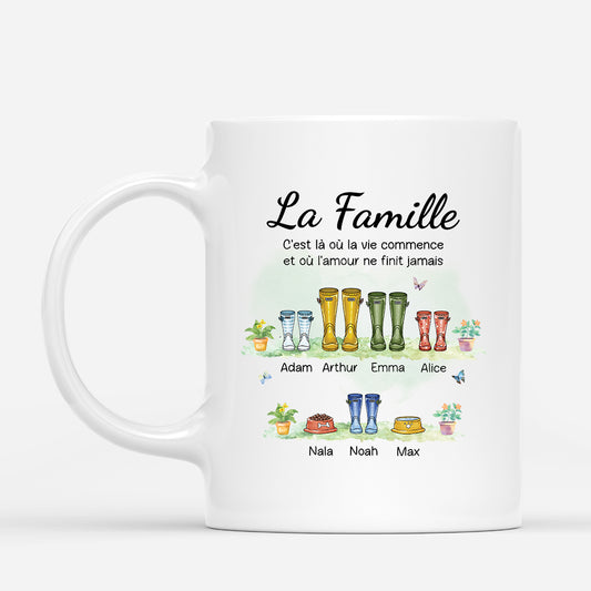 2500MFR1 mug la famille cest la ou la vie commence personnalise_a897ead9 f77a 427c 8e9c 071eb0779e33