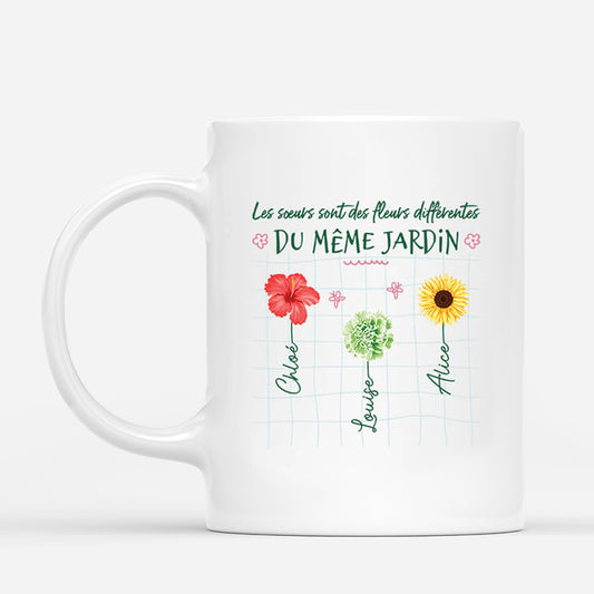 2501MFR1 mug les soeurs sont des fleurs differentes du meme jardin personnalise_1e1f4dd0 8abb 4b8f b586 7f58b77b7d4c