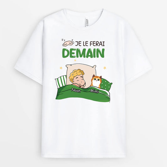 2520AFR1 t shirt je le ferai demain version chat personnalise_ff9cd0c1 5608 4ab7 8be2 d3b44f1b172c