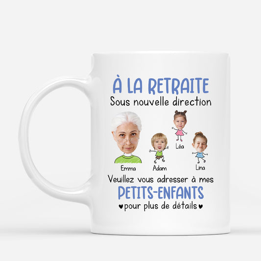 2525MFR1 a la retraite sous nouvelle direction version femme avec visages mug retraite personnalise_0b1b3101 57ca 4668 9a1b 59b43747da3b