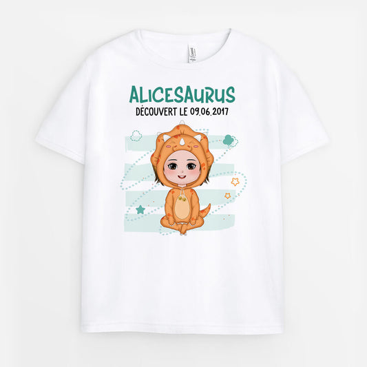 2672AFR1 emmasaurus decouverte t shirt enfant pour fille personnalise_57b51ad8 7843 47a1 8c14 d717262a4db5