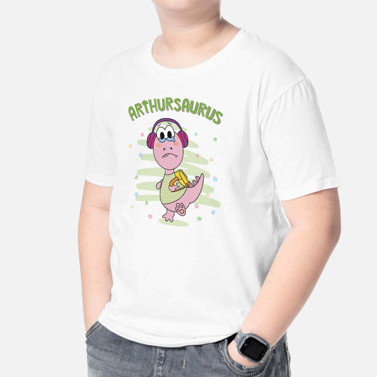 2676AFR2 arthursaurus colore t shirt enfant personnalisable