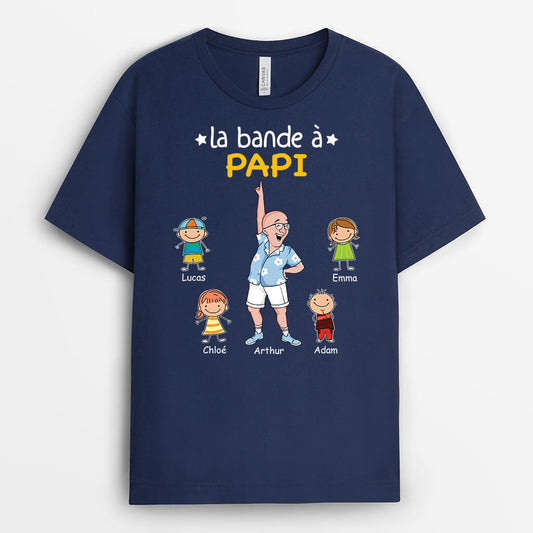 2730AFR2 la bande de mamie qui danse avec dessin des petits enfants t shirt pour mamie original_e0cb6489 8e10 4d1c 8a40 615a24b827d7