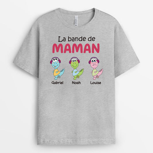 2736FR2 la bande a papa papy version petits dinosaures colores t shirt personnalise pour papa et papy_cd7f3fb9 73f5 4b6b a472 0561e719803c