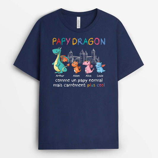 2760AFR2 papa papy dragon t shirt personnalise cadeau pour papa et papy_0b532959 5bc2 4206 be28 4c096604864b