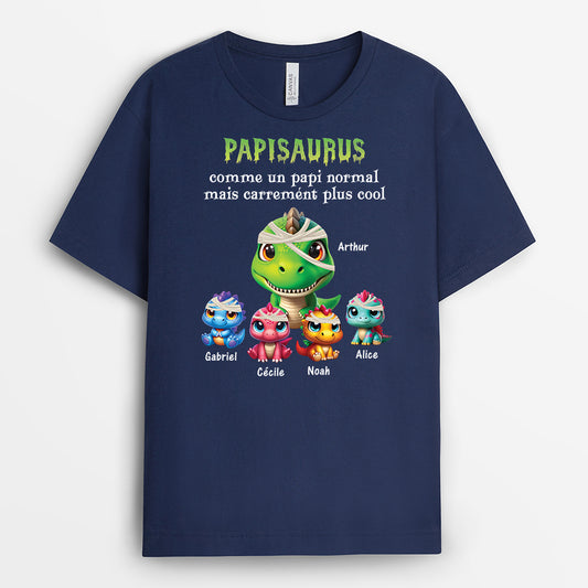 2779AFR2 mamiesaurus comme normal mais plus geniale tee shirt pour mamie personnalise