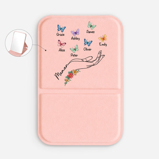 2782AFR1 enfants de maman mamie miroir de poche a personnaliser 2782ajcp5a