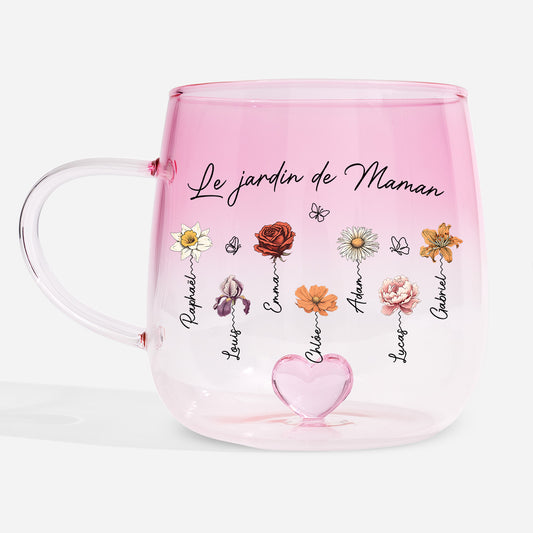 2966AFR1 le jardin de maman mamie mug en verre personnalise degrade 2966am8v5a_1