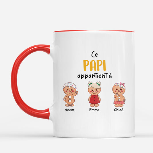 2977MFR2 cette mamie appartient a version biscuits mug personnalisable pour mamie