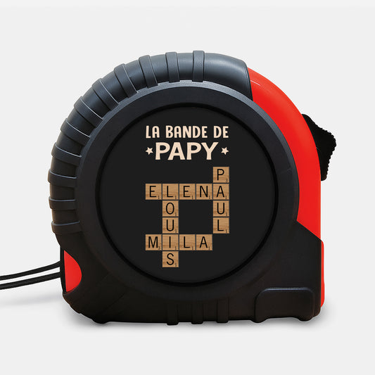 3142OFR1 metre ruban personnalisable la bande a papa mots croises 3142okl5b