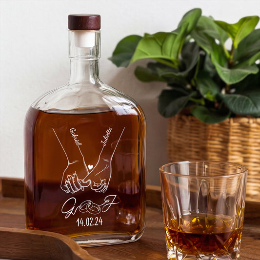 3705AFR2 cadeau couple amoureux bouteille de whisky personnalisable 3705aisp0g