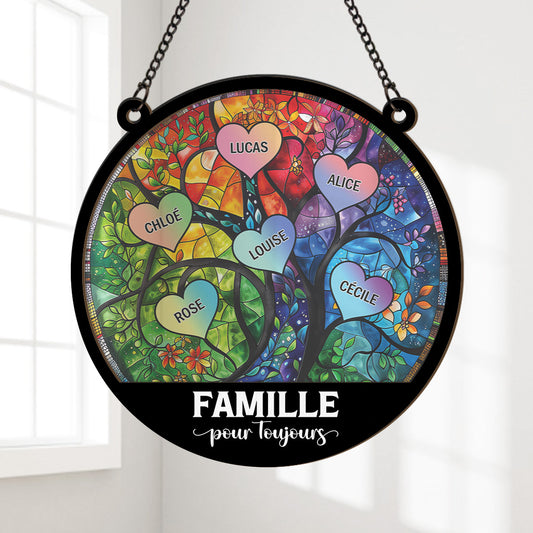 3786UFR1 attrape soleil vitrail personnalise famille version larbre 3786u6hti