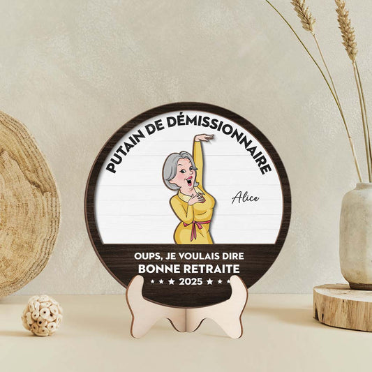 3817QFR2 plaque en bois personnalisee_ bonne retraite cadeau retraite homme 3817q5l7a