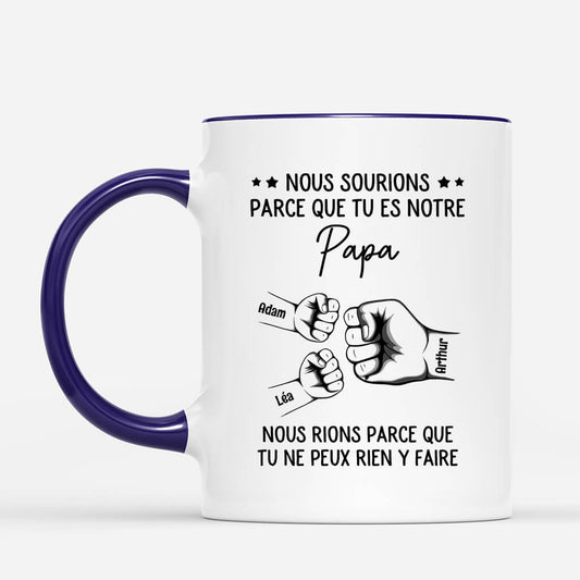 3824MFR2 mug personnalise papa tu es mon papa 3824M6H5B