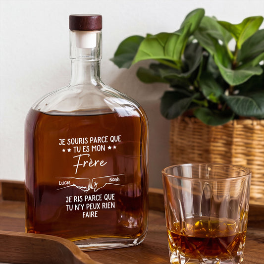 3825AFR1 tu es mon frere mon ami avec poings bouteille de whisky personnalisable 3825ai6v5b_1_12d6838e 816f 45e5 91ba fceb177d65e2