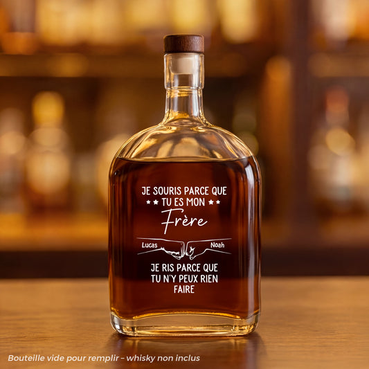 3825AFR1 tu es mon frere mon ami avec poings bouteille de whisky personnalisable 3825ai6v5b_2_0c33a274 5ba1 4959 ae04 ba94410b1547