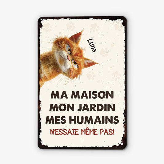 3960EFR2 plaque en metal personnalisee chat nessaie meme pas 3960e8l5d_5aa60b06 2323 4a29 82da 4c01ddf75469