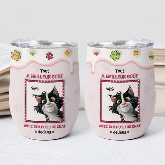 3963TFR2 mug isotherme 355 ml personnalise tout ira mieux avec chat 3963T5M5D