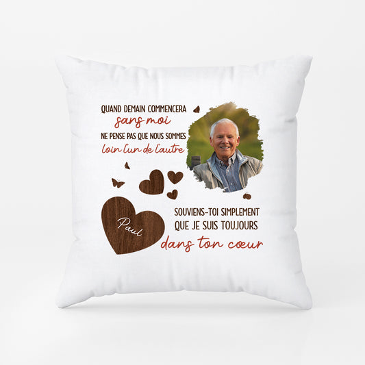 3988PFR2 coussin personnalise quand demain commencera cadeau commomeratif 3988pth5i