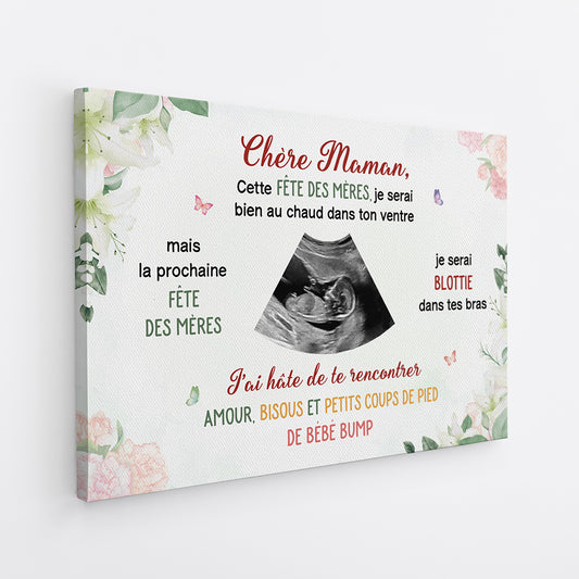 4100CFR2 toile personnalisee maman je suis impatiente de te rencontrer photo 4100c8m5a_a44e282c 1f0f 47e6 9920 072cd08e7644