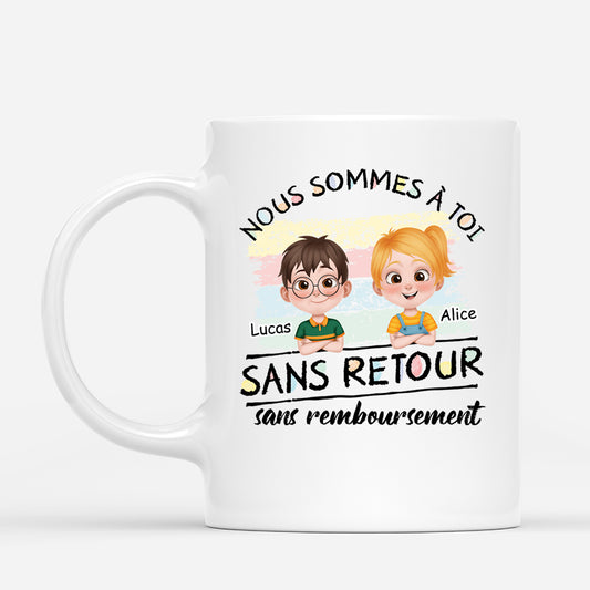 4143MFR1 mug personnalise nous sommes a toi design cartoon 4143m5t0a