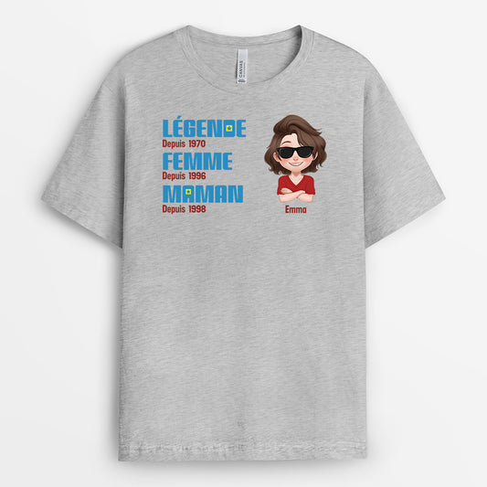 4186AFR2 t shirt femme personnalise femme maman mamie depuis version cartoon 4186a8l0a_9c7a4a9e 6199 440b aa7d 95a1d50514f0