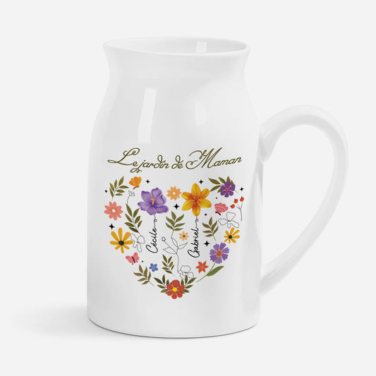 4541OFR1 vase personnalise avec fleur le jardin de maman mamie 4541oslta_db967e44 0486 40f0 9727 fd04c16f4986